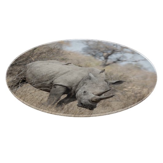 White Rhino Schneidebrett (Ecke)