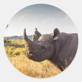 White Rhino Stickers (Vorderseite)