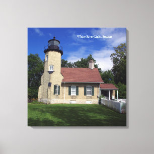 White River Light Station Leinwanddruck