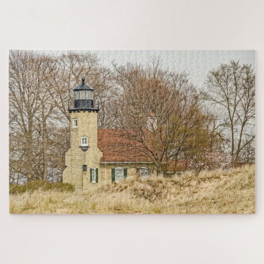 White River Light Station und Museum Puzzle (Horizontal)