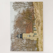 White River Light Station und Museum Puzzle (Vertikal)