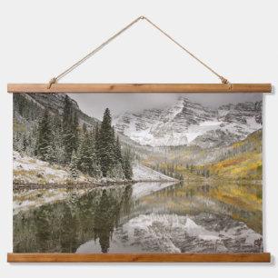 White River National Forest Colorado Wandteppich Mit Holzrahmen