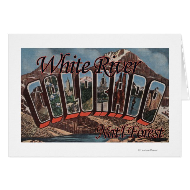 White River Nat'l Forest, Colorado (Vorderseite (Horizontal))