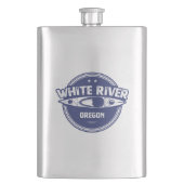 White River Oregon Kayak Flachmann (Vorderseite)