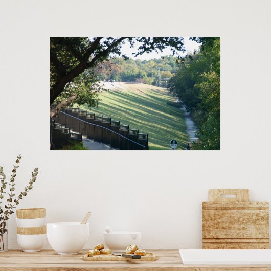 White Rock Lake Dam Poster (Küche)
