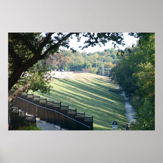White Rock Lake Dam Poster (Vorne)