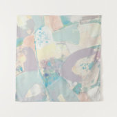 White Rock Pastel Wandteppich (Vorderseite (Horizontal))