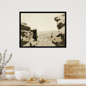 White Rocks Deadwood SD 1887 Poster (Küche)