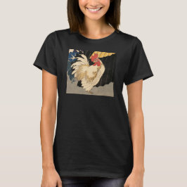 White Rooster Fine Art T-Shirt