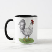 White Rooster-Tasse Tasse (Links)