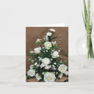 White Rosas Karte