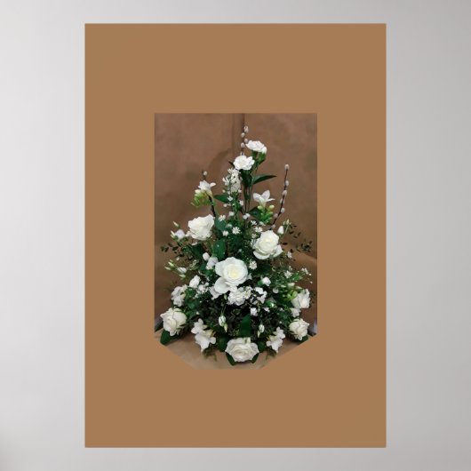 White Rosas Poster (Vorne)