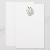White Rose #1 Briefpapier (Vorne/Hinten)