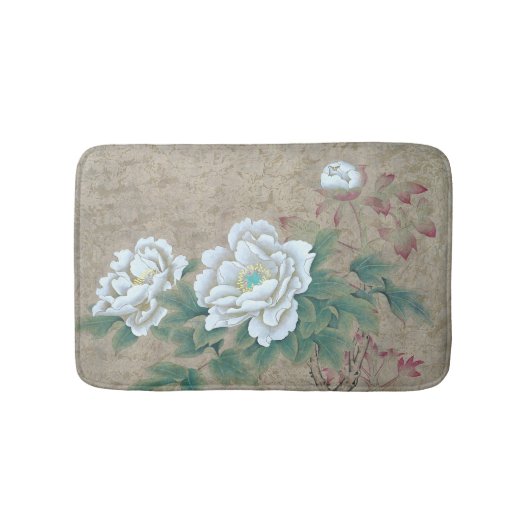 White Rose Badematte (Vorderseite)