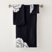 White Rose Badhandtuch Set (Insitu)