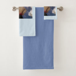 White Rose Badhandtuch Set