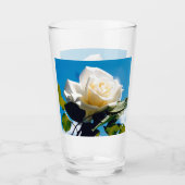 White Rose Beauty Glas (Vorderseite)
