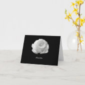 White Rose Bereavement Vielen Dank, dass Sie gekla Karte (Gelbe Blume)
