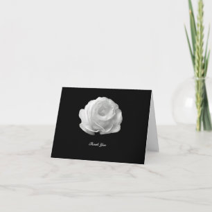 White Rose Bereavement Vielen Dank, dass Sie gekla Karte