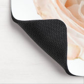White Rose Blume Mousepad (Ecke)