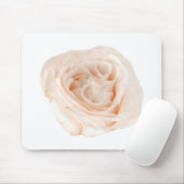 White Rose Blume Mousepad (Mit Mouse)