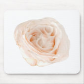 White Rose Blume Mousepad (Vorne)