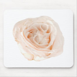 White Rose Blume Mousepad