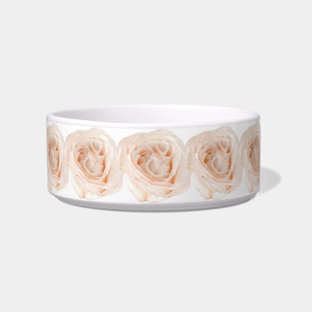 White Rose Blume Napf (Vorderseite)