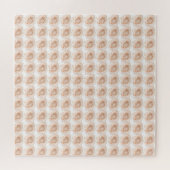 White Rose Blume Puzzle (Horizontal)