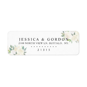 White Rose Bouquet   Elegante Hochzeit