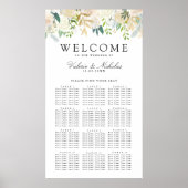 White Rose Bouquet | Tabelle 12 — Floral Poster (Vorne)
