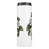 White Rose Bouquet Thermosbecher (Rückseite)