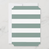 White Rose Bouquet wild Floral Save the Date (Rückseite)