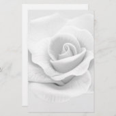 White Rose Briefpapier (Vorne/Hinten)