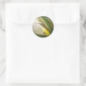 White Rose Bud Wedding Umschlag Aufkleber (Tasche)
