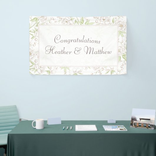 White Rose Classic Wedding Banner (Messeveranstaltung)