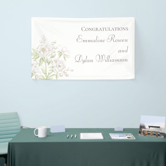 White Rose Classic Wedding Banner (Messeveranstaltung)