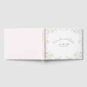 White Rose Classic Wedding Gästebuch (Voll)