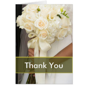 White Rose Dankeschön Notizen Template