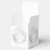 White Rose Design Wedding Geschenkschachtel (Geöffnet)