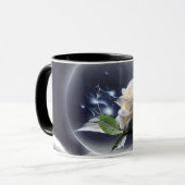 White Rose_Digital Art Tasse (Vorderseite Links)