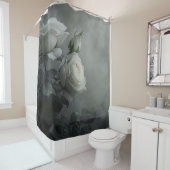 White Rose Duschvorhang (Beispiel)