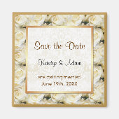 White Rose Elegance Magnet (Vorne)