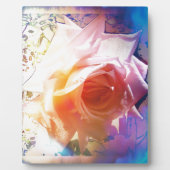 White Rose Fotoplatte (Vorderseite)