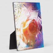 White Rose Fotoplatte (Seite)