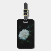 White Rose Gepäckanhänger (Vorderseite vertikal)