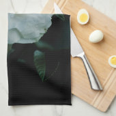 White Rose Geschirrtuch (Viertel Falte)