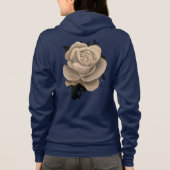 White Rose Hoodie (Rückseite)