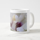 White Rose Jumbo-Tasse (Vorderseite Rechts)