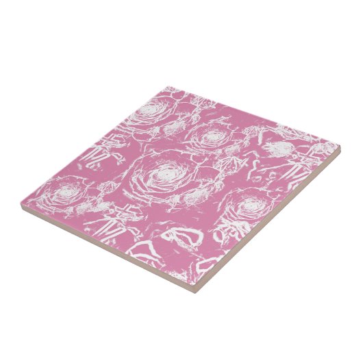 White Rose Lace Fliese (Seite)